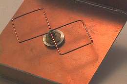 WLAN BiQuad with an N type connector